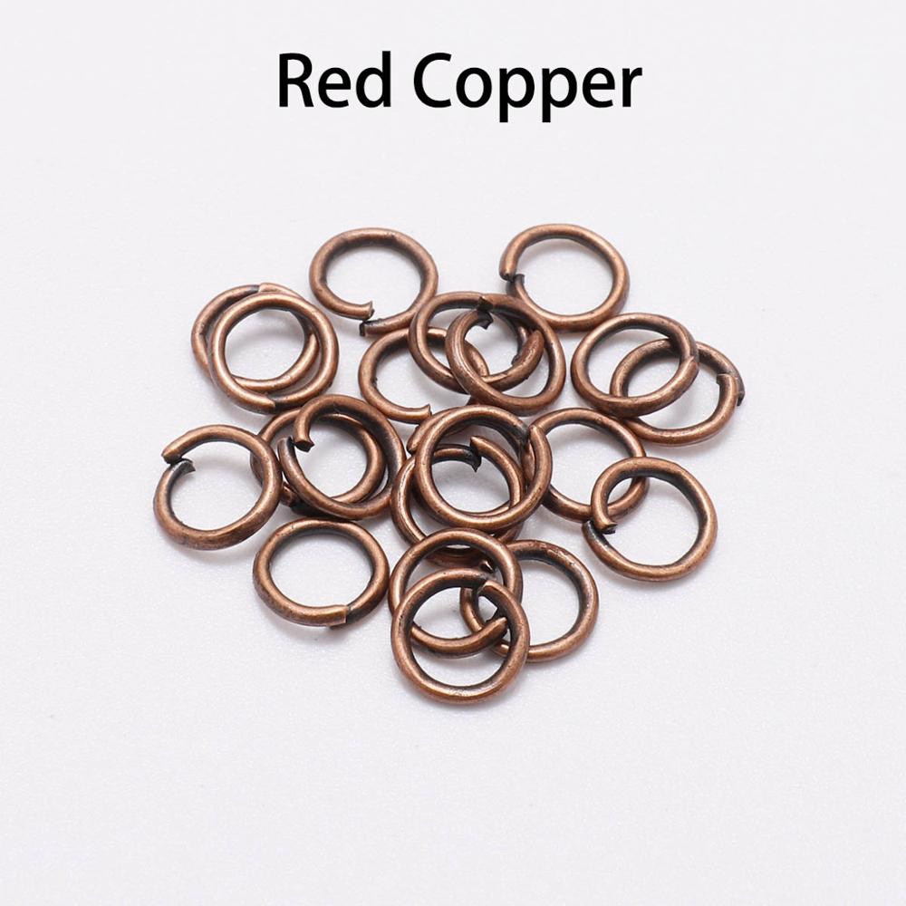 St.kunkka 200pcs/bag 3 4 5 6 7 8 10 12 14 16 18 20mm Open Jump Rings ...