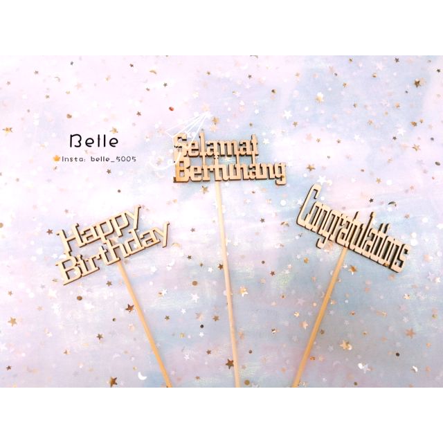 Decoration Words (Wood) Shopee Malaysia