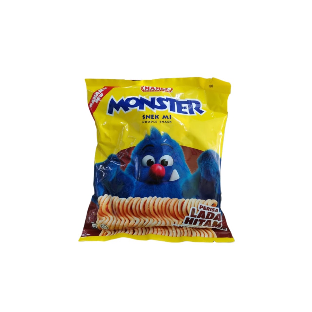 Mamee Monster Noodle Snack 8packs X 25g Shopee Malaysia