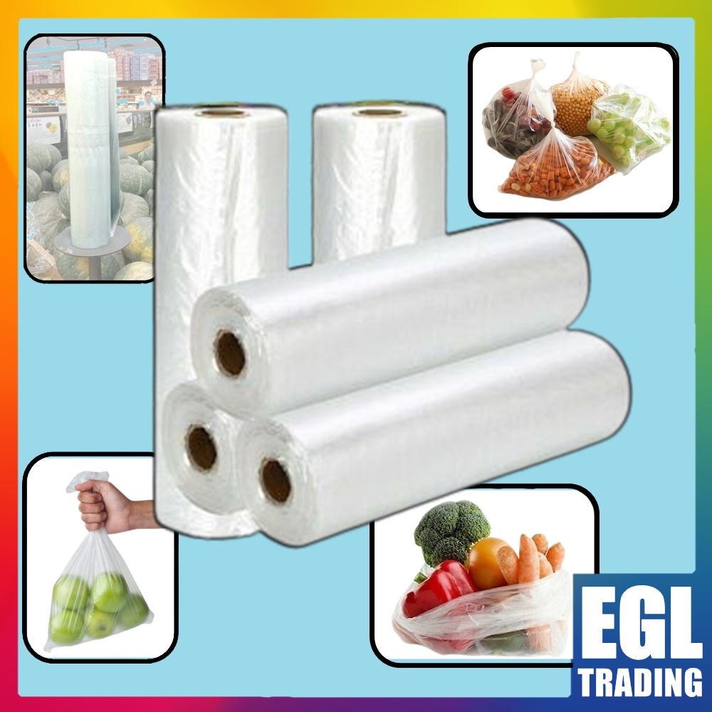 Plastic Bag On Roll Multipurpose Plastic Bag Perforated Roll Food ...