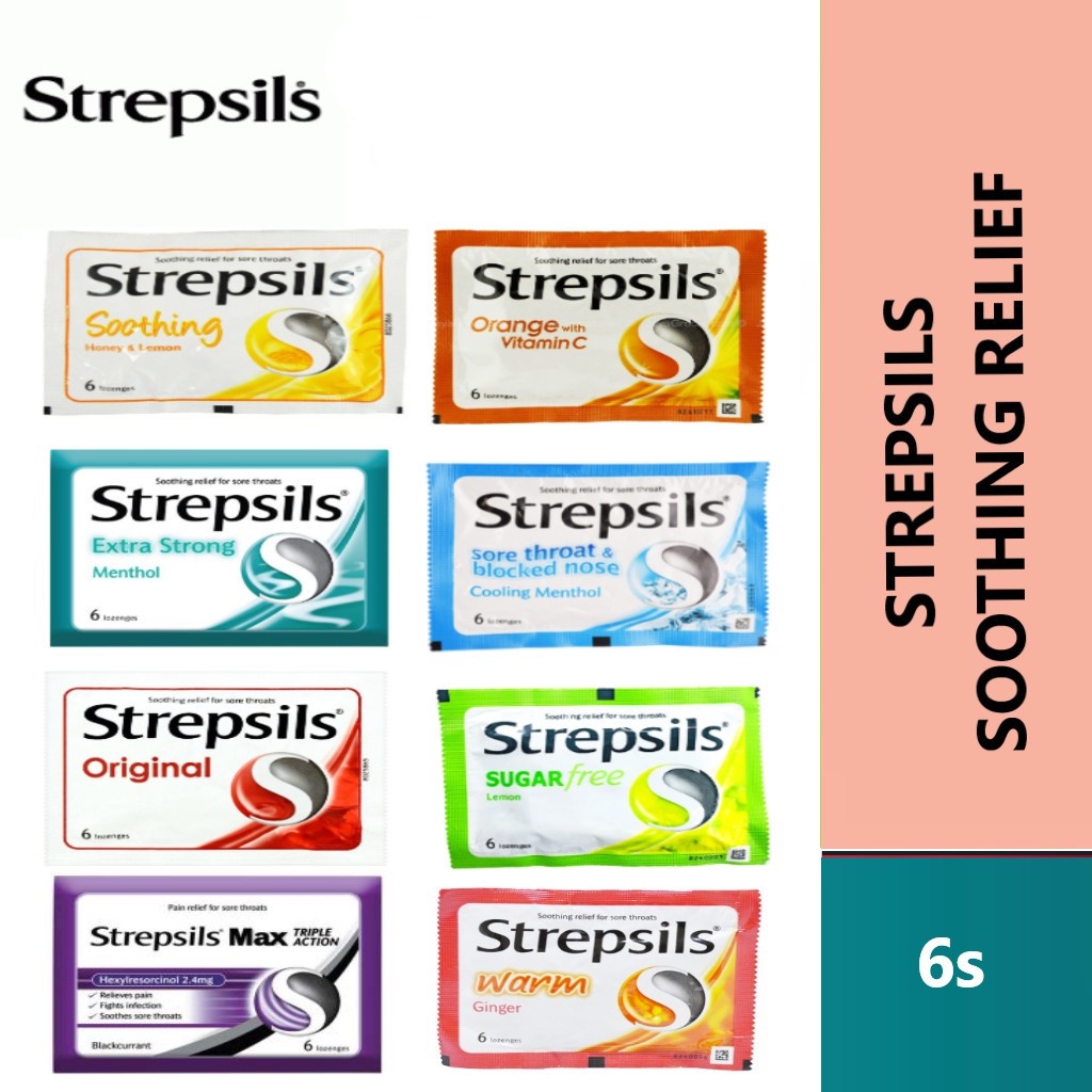 [Office Matters] Strepsils Sore Throat Lozenges / Sakit Tekak 6's ...