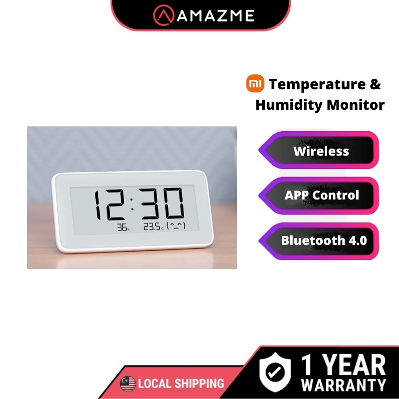 Xiaomi Mijia Bluetooth Temperature Humidity Monitor APP Control (3.7