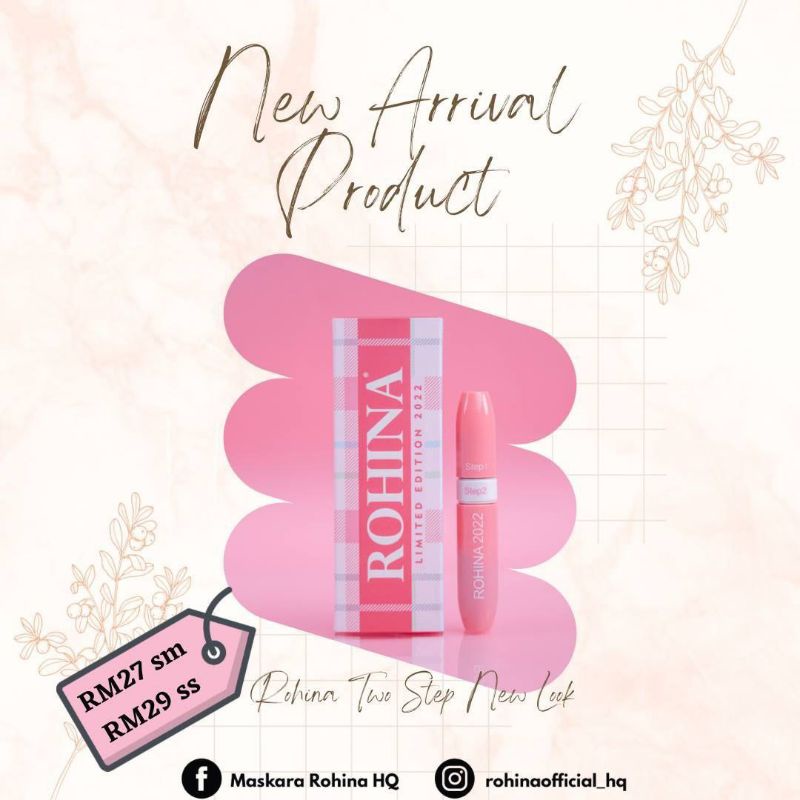 MASKARA ROHINA NEW LOOK ( SPECIAL EDITION) | Shopee Malaysia