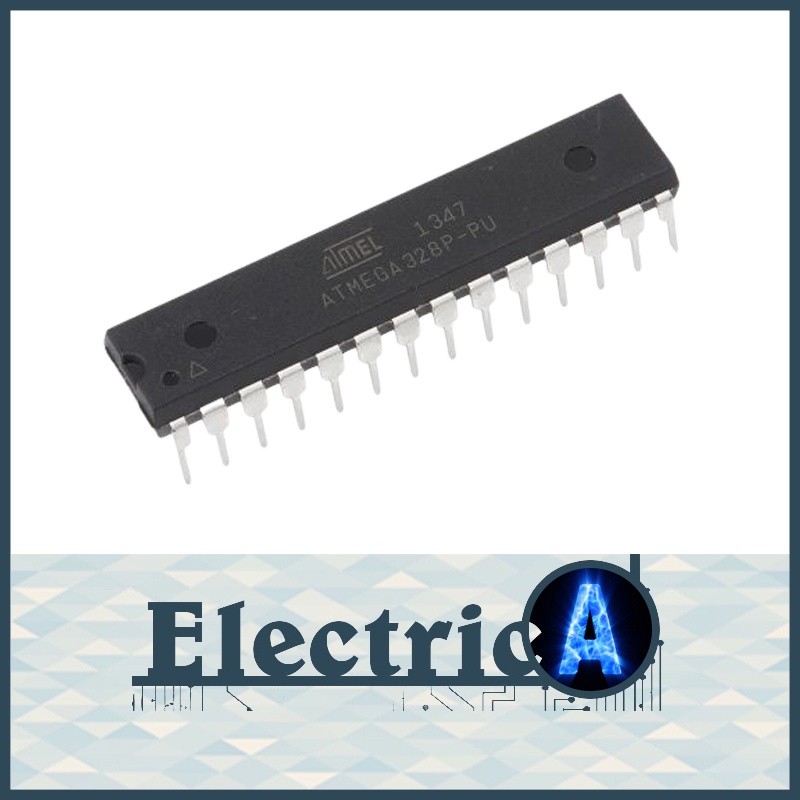 ATMEGA328P -PU - DIP28 IC Chip ATMEGA328P-PU Microcontroller 32k Flash Memory [ElectricA]