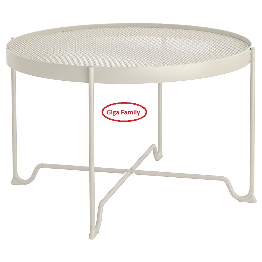 I K E A KROKHOLMEN Coffee table, outdoor, beige, 73 cm Shopee Malaysia
