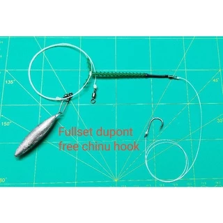 Nylon Leader Dropper Rig (1, 2, 3, 4, 5 arm) Perambut Jenahak Kerapu Pari  Siakap Kelong, Perambut Laut Bottom Fishing