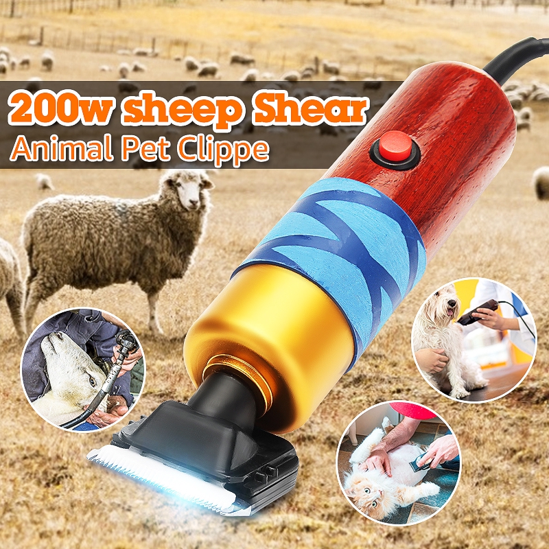 12V DC Electric Shearing Horse Sheep Shear Animal Dog Cat Rabbit Pet ...