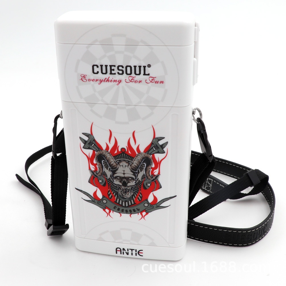 Étui à Fléchettes CUESOUL - Avec Tapis De Cible Amovible, Mousqueton, Pour Rangement Et Transport
