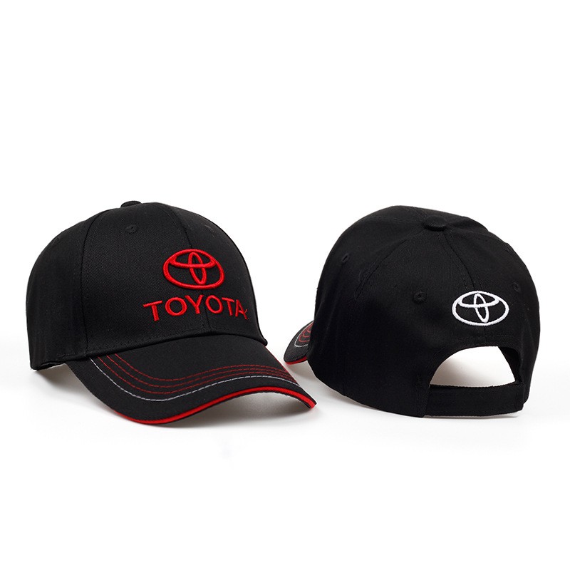 Car logo hat cotton high-grade fabric Toyota racing cap Motorcycle