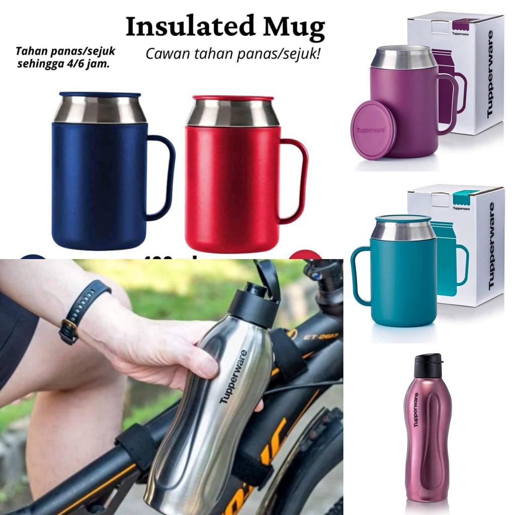 Tupperware limited edition Insulated Mug 400ml /thermal flask