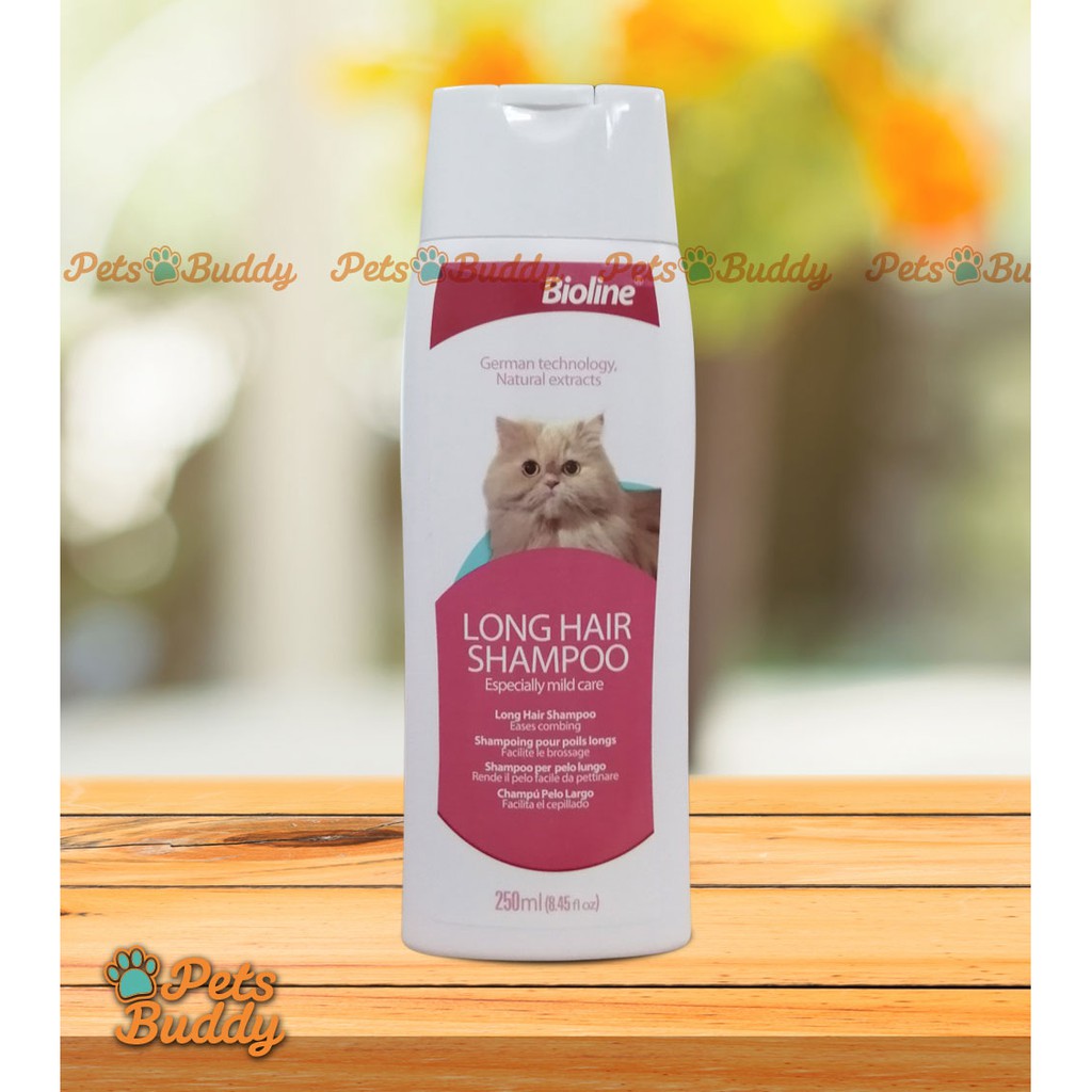 Bioline Long Hair Cat Shampoo for Cats 250ml Shopee Malaysia