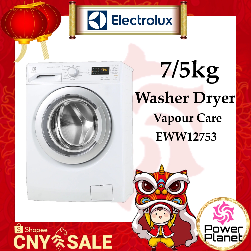 electrolux washer dryer combo eww12753