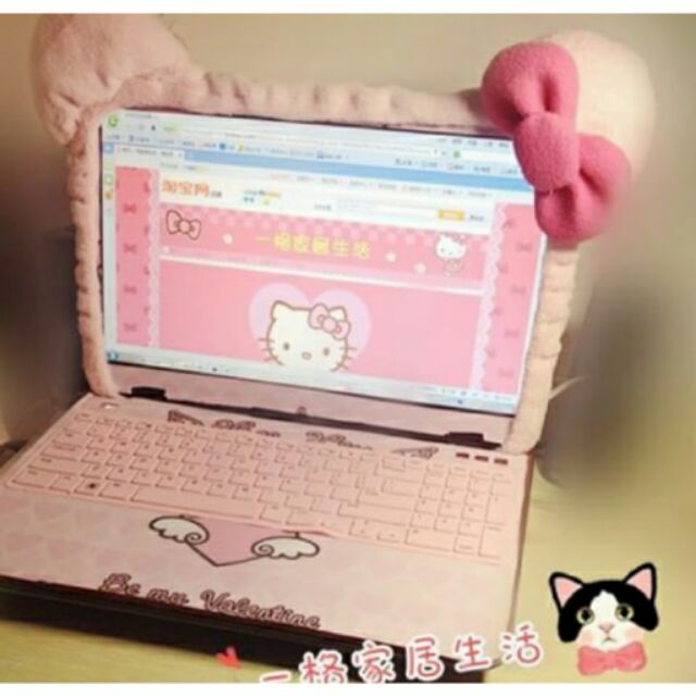 Hello kitty shop laptop cover