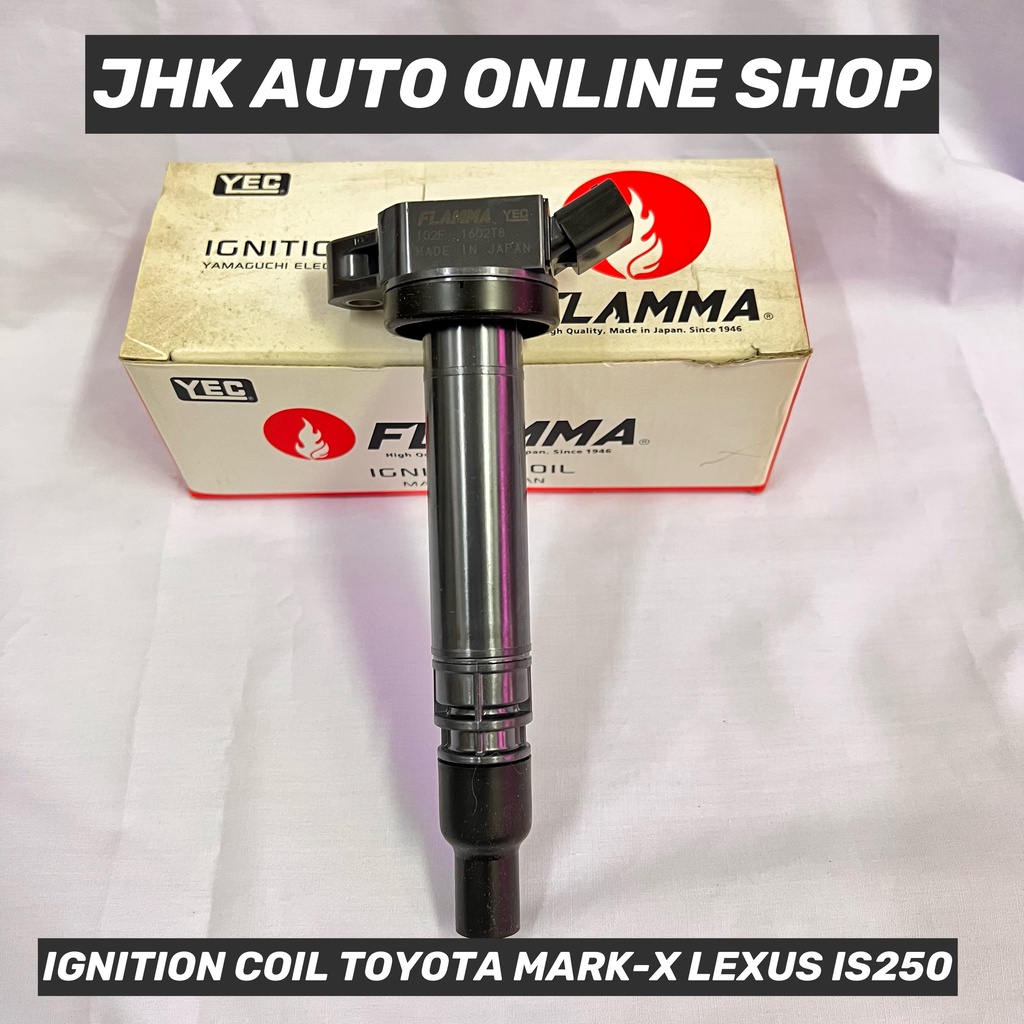 IGNITION COIL TOYOTA MARKX GRX120 LEXUS IS250 IGC102F BRAND FLAMMA YEC