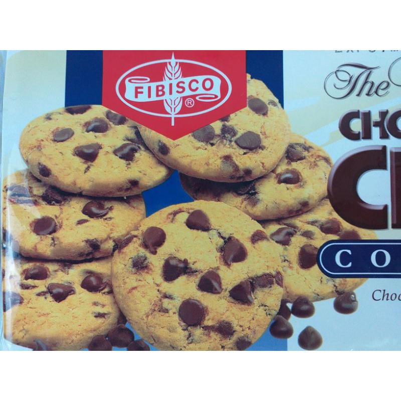 Chocolate Chip Cookies/Fibisco Chocolate Chip Cookies 200g | Shopee ...