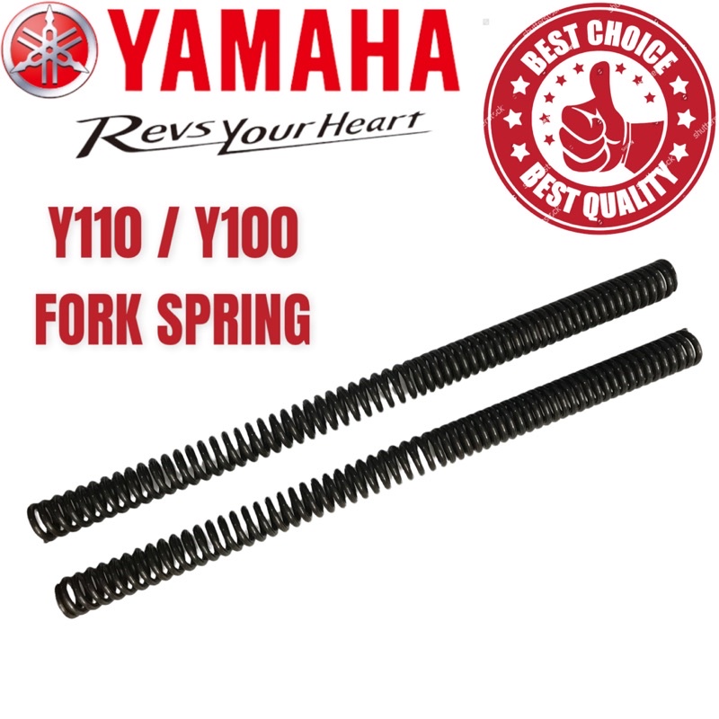 YAMAHA Y110 / Y100 FORK SPRING INNER TUBE (LONG) 2 PCS 1 SET Y110 ...
