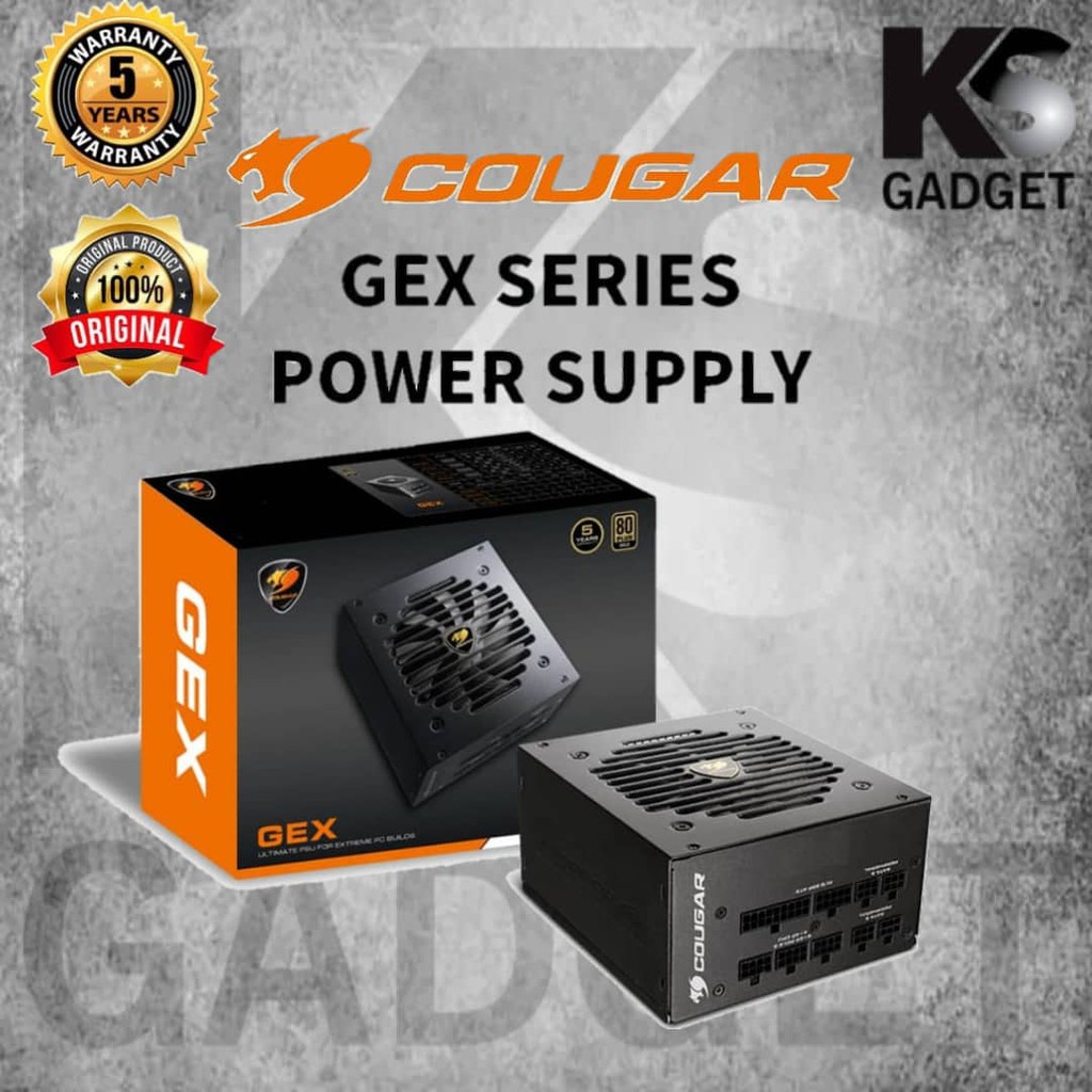 COUGAR GEX650 | GEX750 | GEX850 | GEX1050 80+ Gold Full Modular Power ...