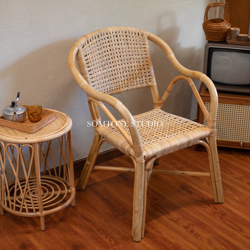 Grade A Extra Strong Rotan Kerusi Perabot Rattan Chair Furniture Heavy Duty Extra Strong