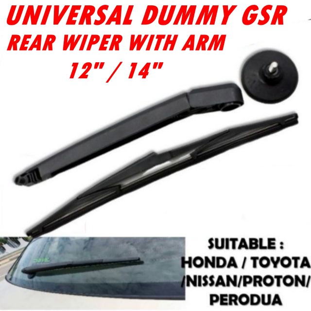 Universal Dummy GSR Rear Wiper 12