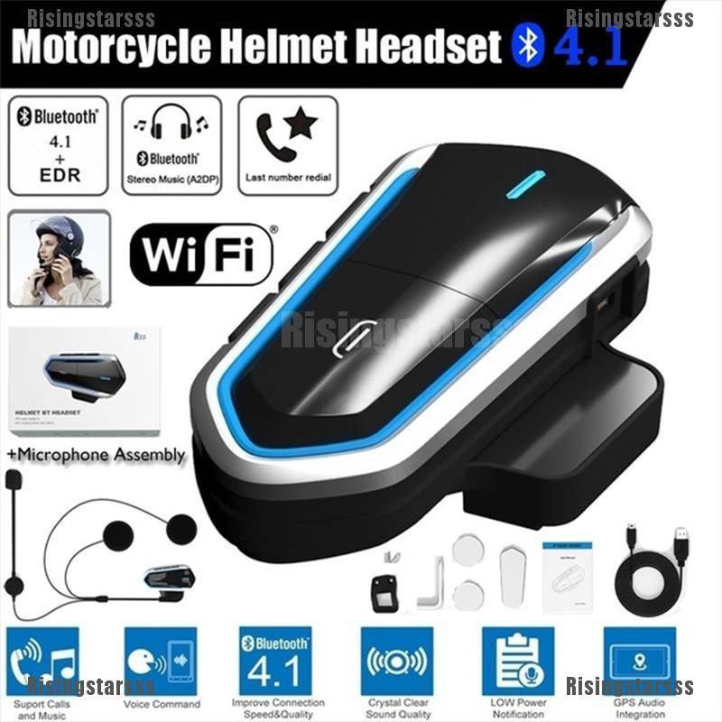 Qtb35 motorcycle hot sale helmet intercom