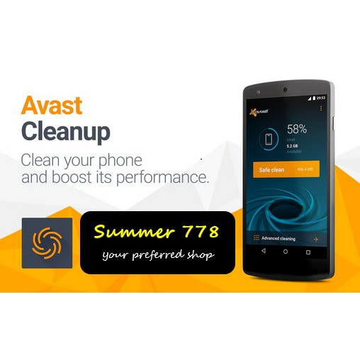 Avast Mobile CleanUp Pro Android🔥 Genuine 🔥 Shopee Malaysia