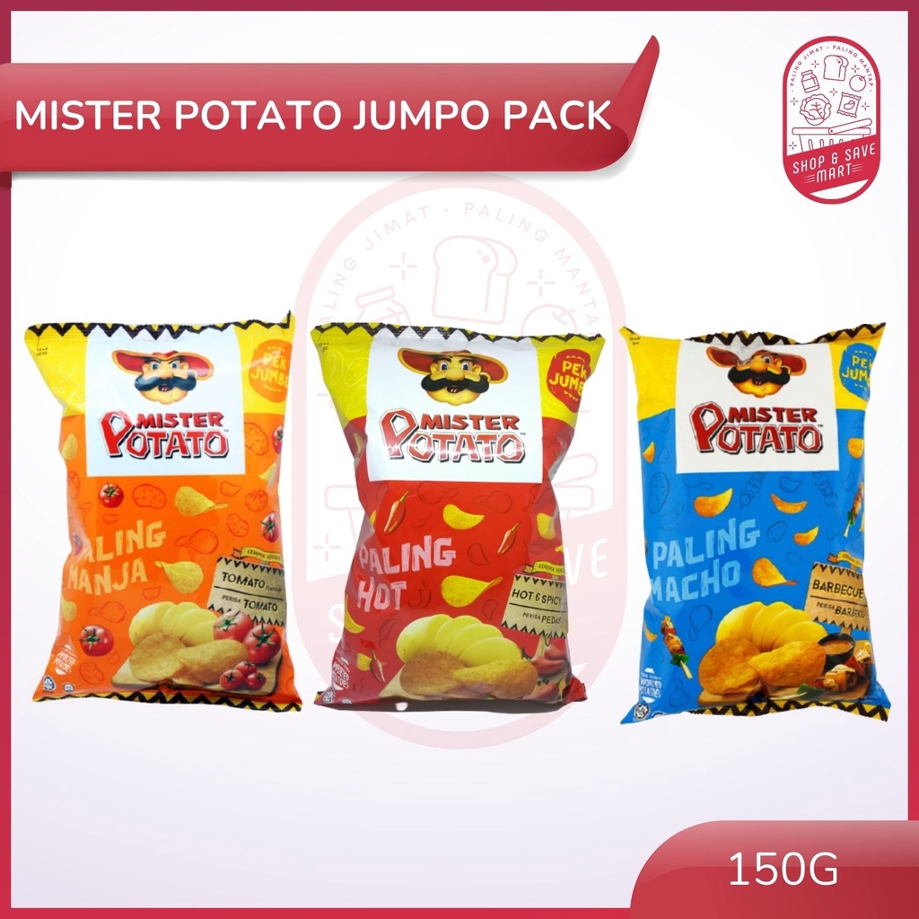 Mister Potato Hot & Spicy Chips 150g