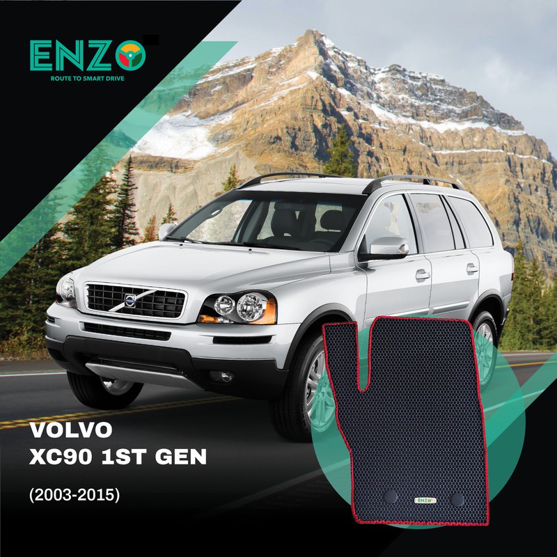 Volvo XC90 1st Gen Enzo Customised Car Mat Shopee Malaysia