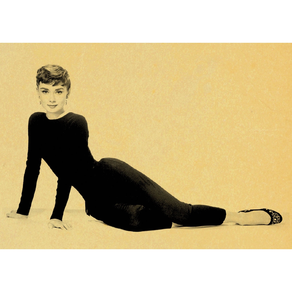 Hot Sale Fashion Girl Audrey Hepburn Posters Vintage Retro Poster Home ...