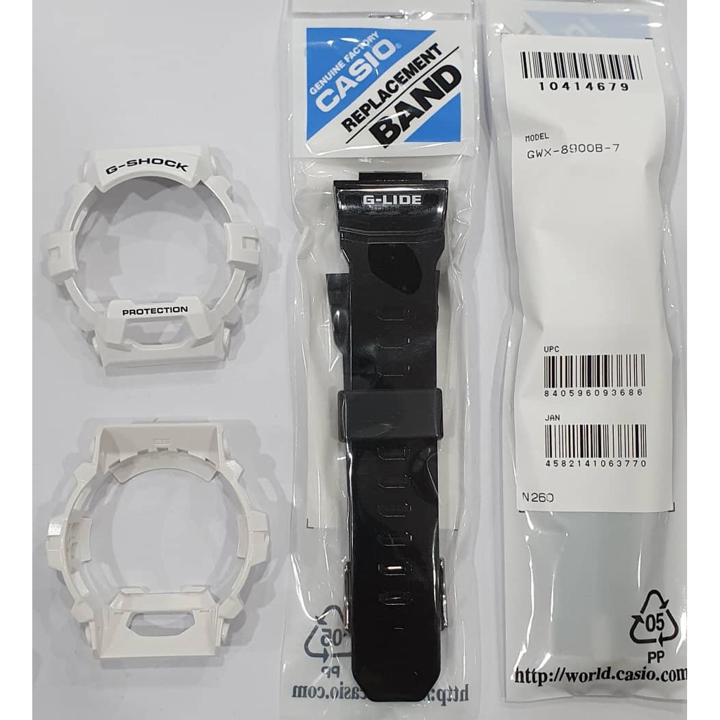 Casio G Shock GWX 8900B 7 Replacement Parts Band and Bezel