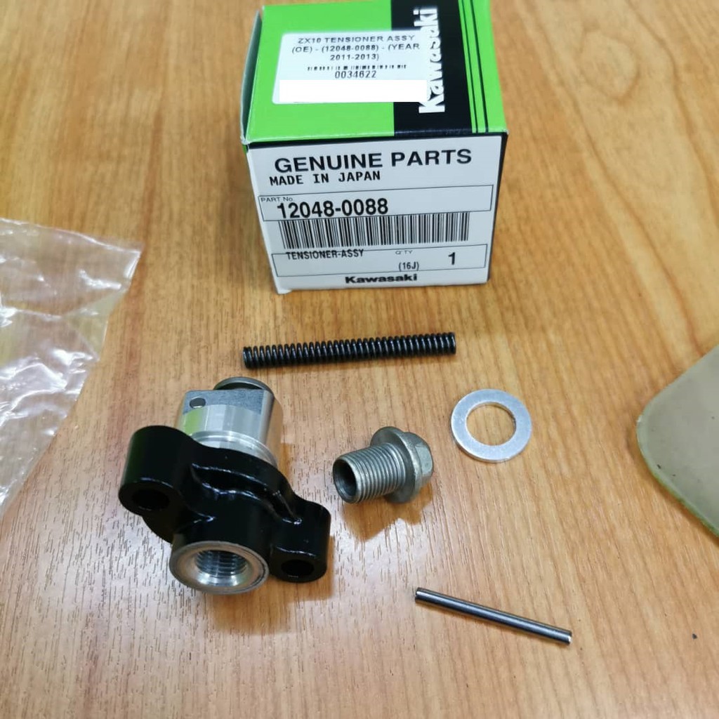 KAWASAKI ZX1000 ZX10 TENSIONER ASSY (OE) ORIGINAL 120480088 // ZX10R