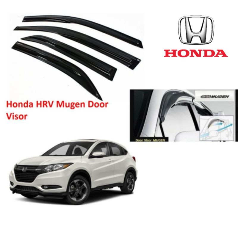 Honda HRV Door Visor Air Press Mugen Style Injection | Shopee Malaysia