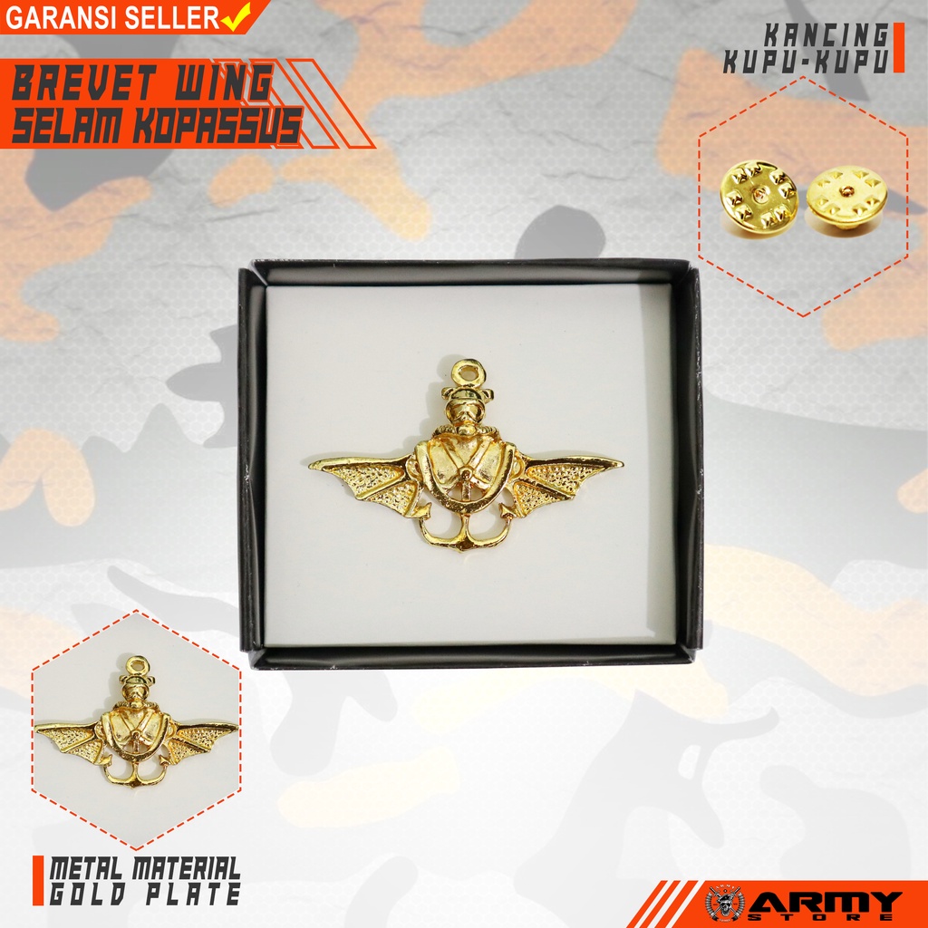 Wing brevet Diving kopassus Shopee Malaysia
