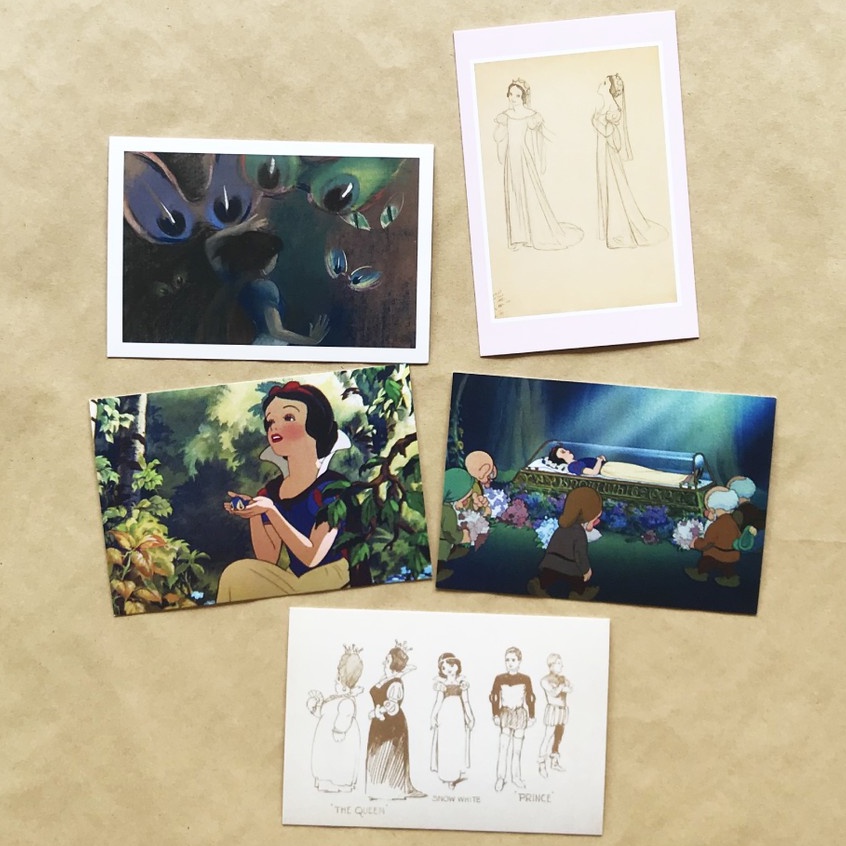 Disney Princess Postcard - Snow White Set D041 (5 pcs) | Shopee Malaysia