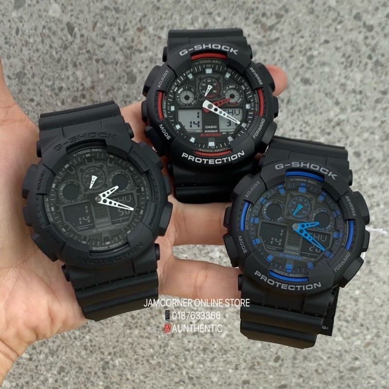 G shock outlet ga 100 1a2