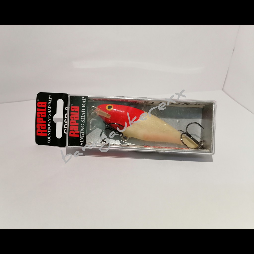 RARE RAPALA COUNTDOWN SHAD RAP 8CM CDSR08 CDSR # LURE UMPAN