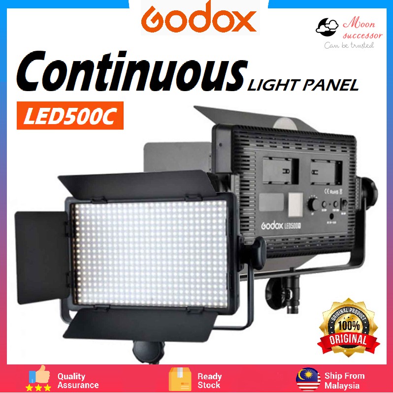 Godox LED500C BiColor LED Video Light Panel Changeable Version 3300k