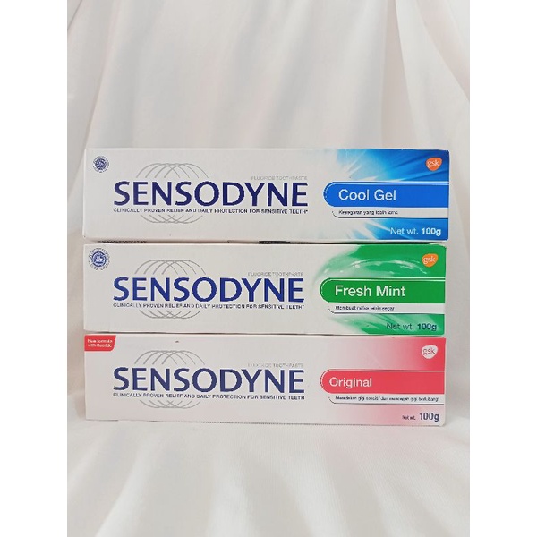 Sensodyne Original / Cool Gel / Fresh Mint 100g | Shopee Malaysia