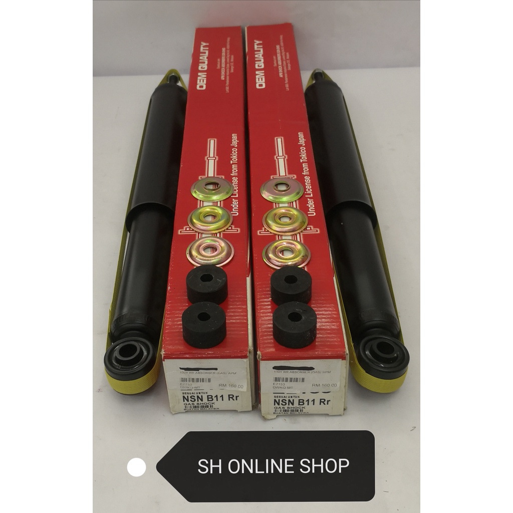 APM Shock Absorber Rear for Nissan Sunny B11 130Y (Gas) 1 Pairs Shopee Malaysia