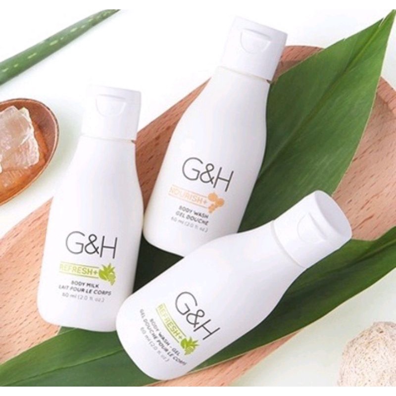 Amway Dewy Skin G&H Refresh / Nourish / Body Milk, Body Wash (400 ml