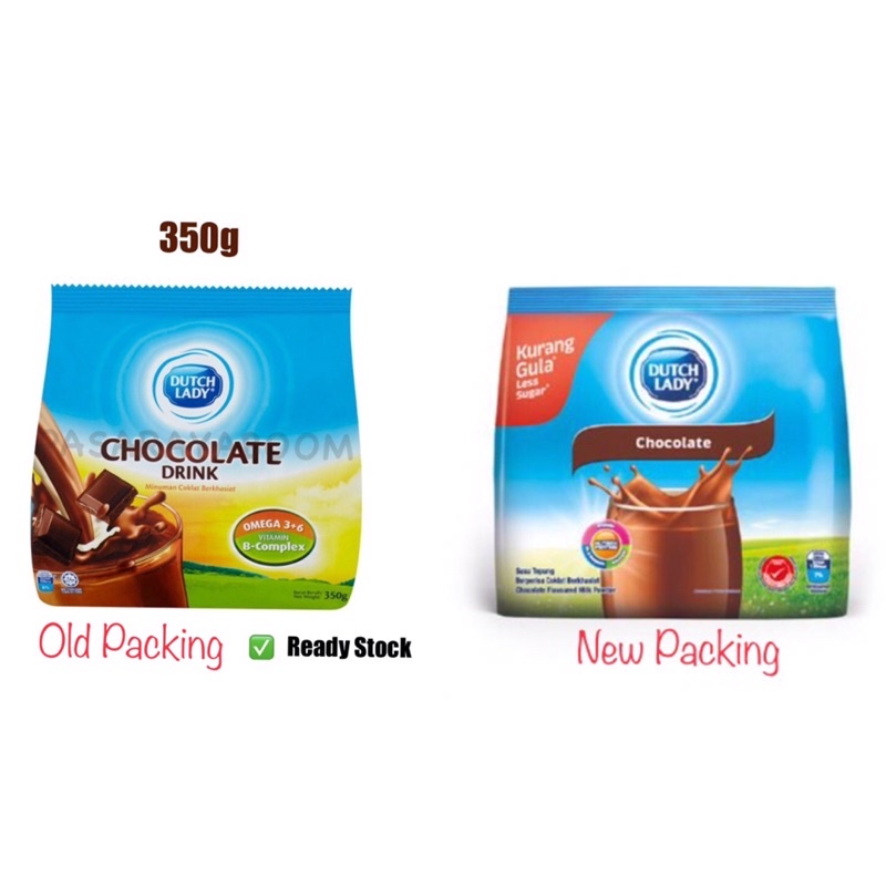 DUTCH LADY Chocolate Drink (350g) Shopee Malaysia