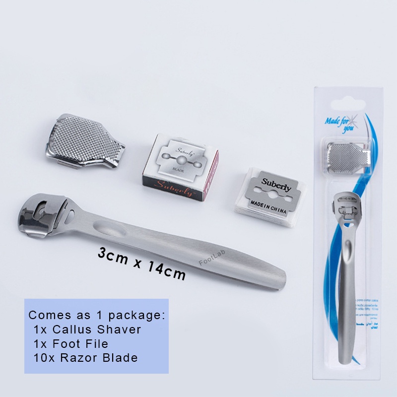 Callus Remover Foot Corn Blade Razor Shaver Feet Care Dead Dry Skin
