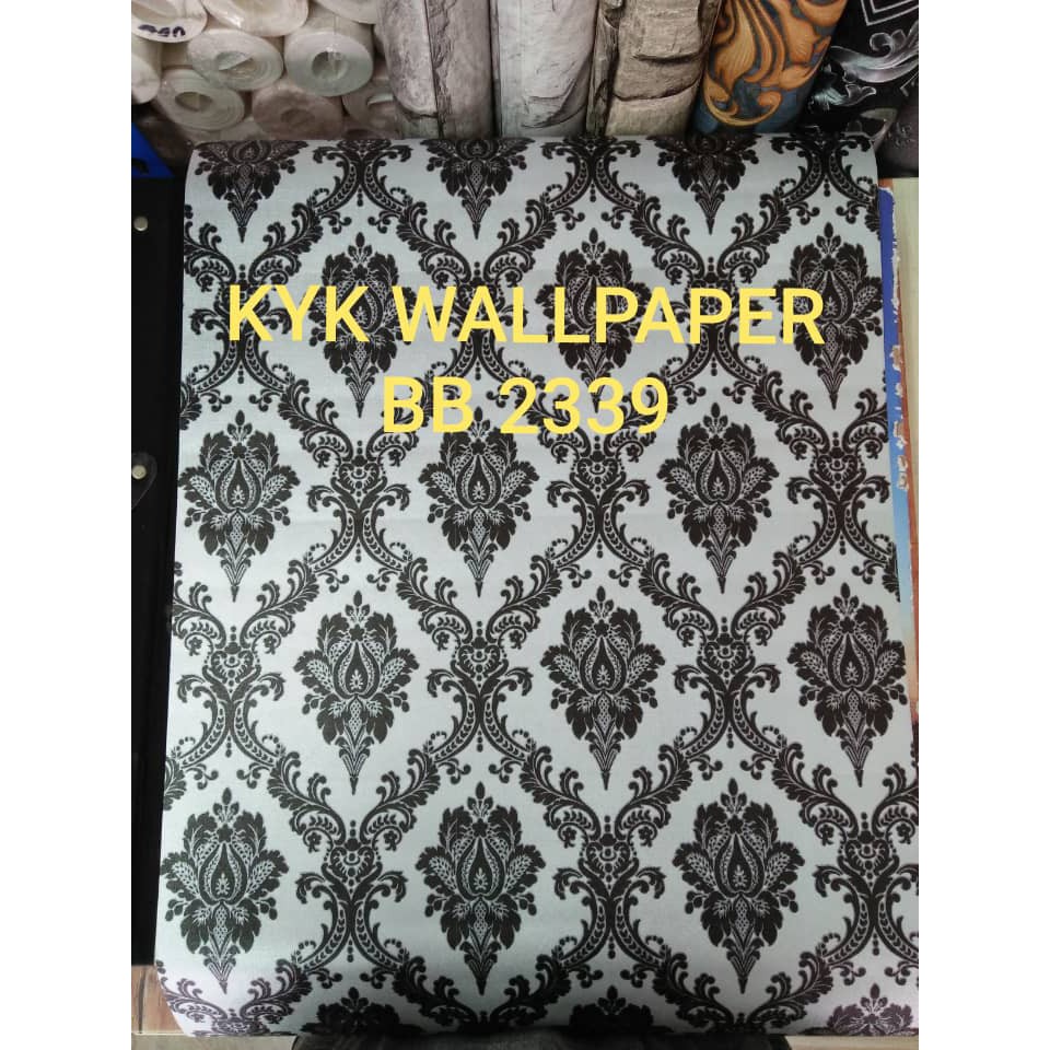 RM10 local pvc wallpaper 3d sticker Self adhensive wall paper ...