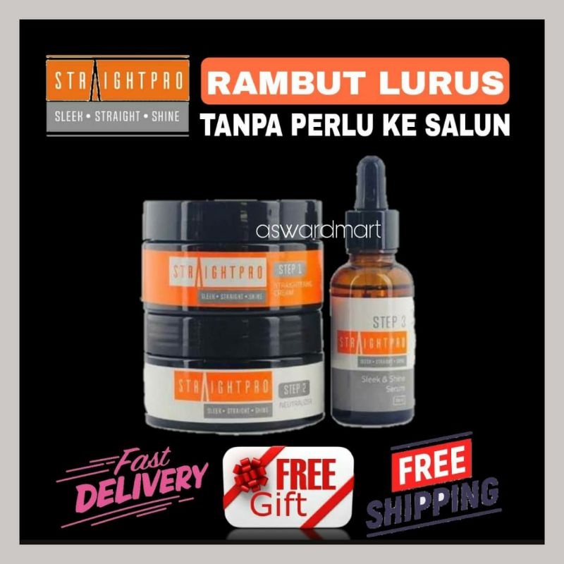 🔥HOT🔥 PELURUS RAMBUT STRAIGHT PRO POWER | krim pelurus rambut sepantas ...