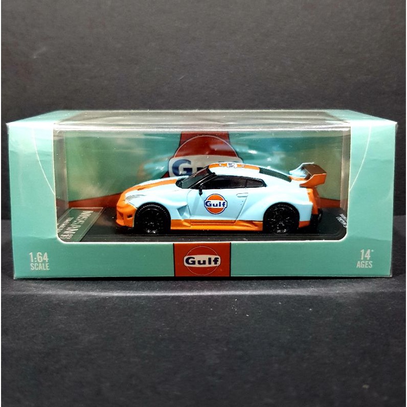 Time Micro 1:64 Nissan GTR R35 GULF Sealed | Shopee Malaysia
