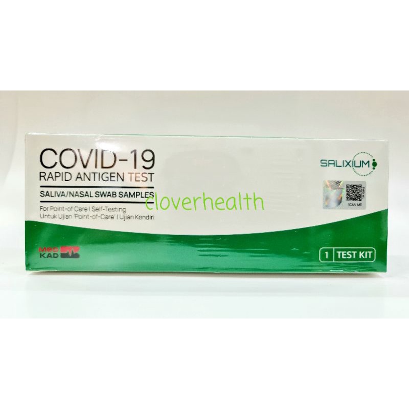 [MDA APPROVED] Covid-19 RTK Antigen Self Test Kit 1s * Nasal/Saliva *