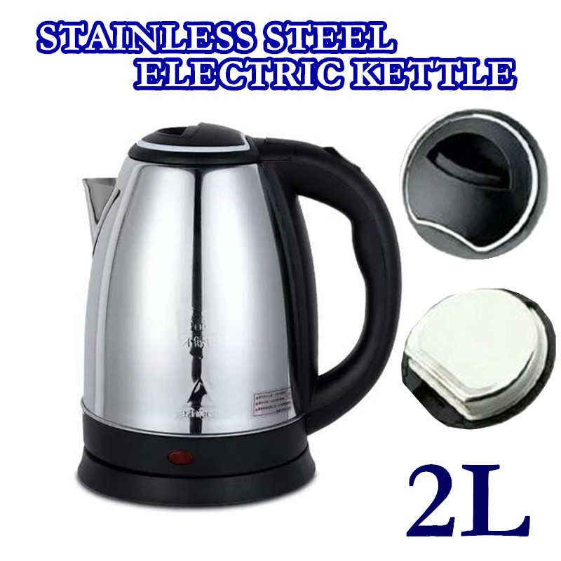Stainless Steel Electric Automatic Cut Off Jug Kettle 2L Tea Maker ...