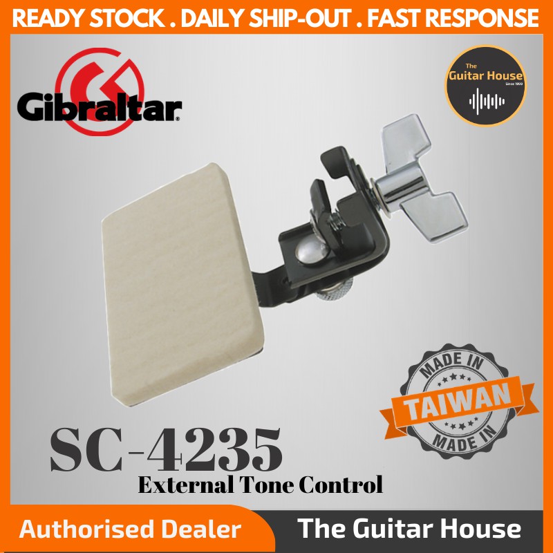 Gibraltar SC-4235 Surdine Contrôle Du Son Externe Pour Toms Et Caisses Claires