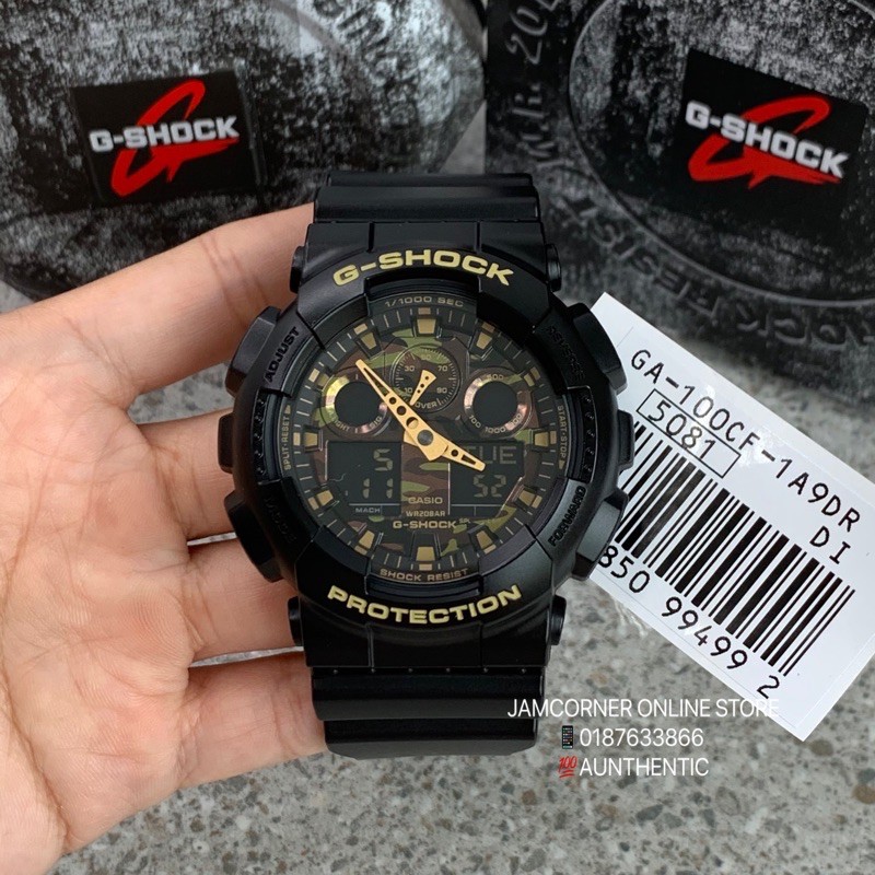 G shock ga 100cf best sale