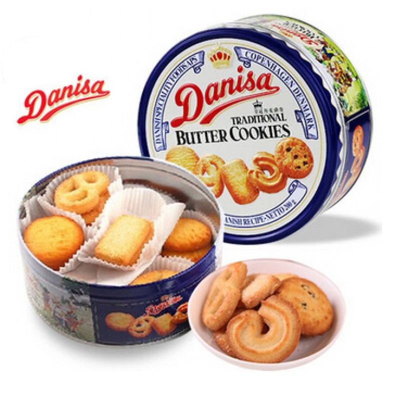 Danisa Traditional Butter Cookies Tin Pack 454g Shopee Malaysia