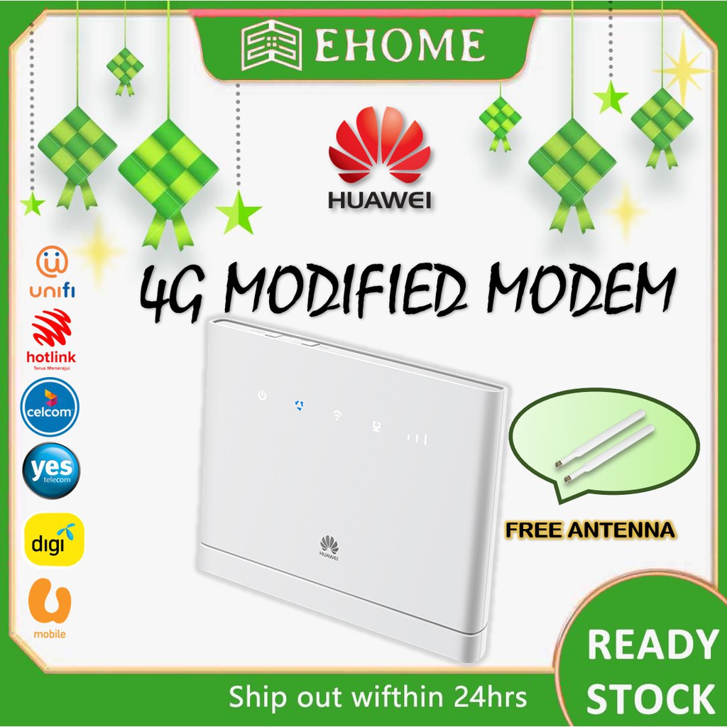 【MY seller】 2021 new modem wifi modified unlimited Hotspot 4G Huawei